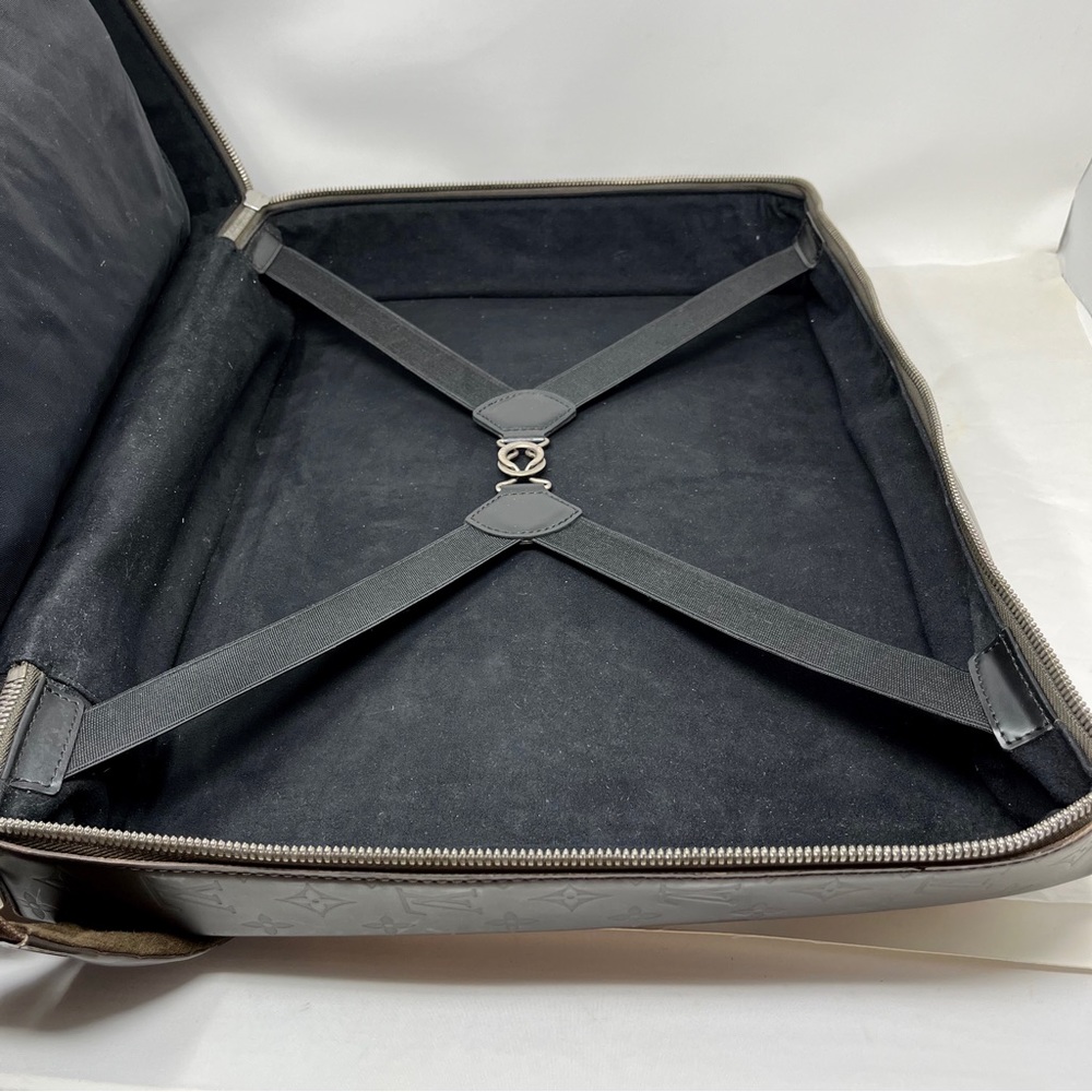 Louis Vuitton Ricky Monogram Glacé Deep Brown Carry-On - Picture 7 of 11